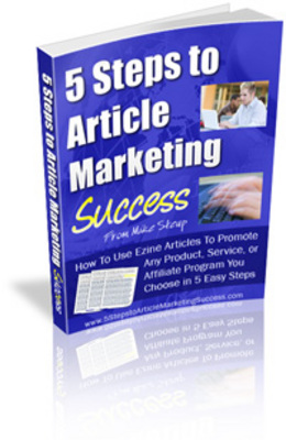 Product picture 5 Steps To Article Marketing Success with MRR Rights